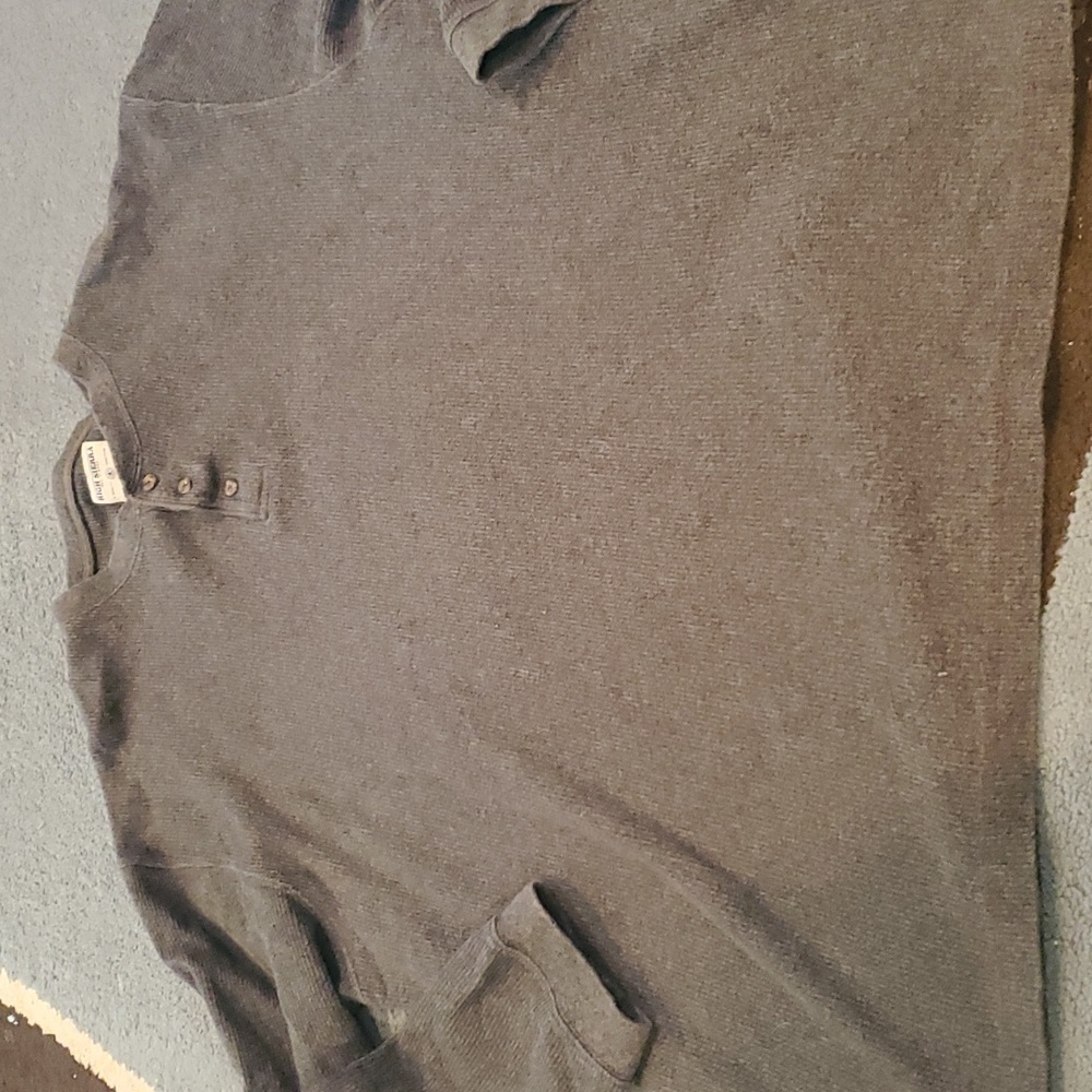 Men's XL gray high Sierra long sleeve shirt